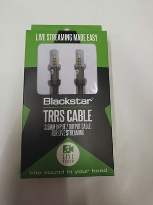 Buy Blackstar TRRS Cable for Live Streaming 3.5mm input/output cable at Guitar Crazy
