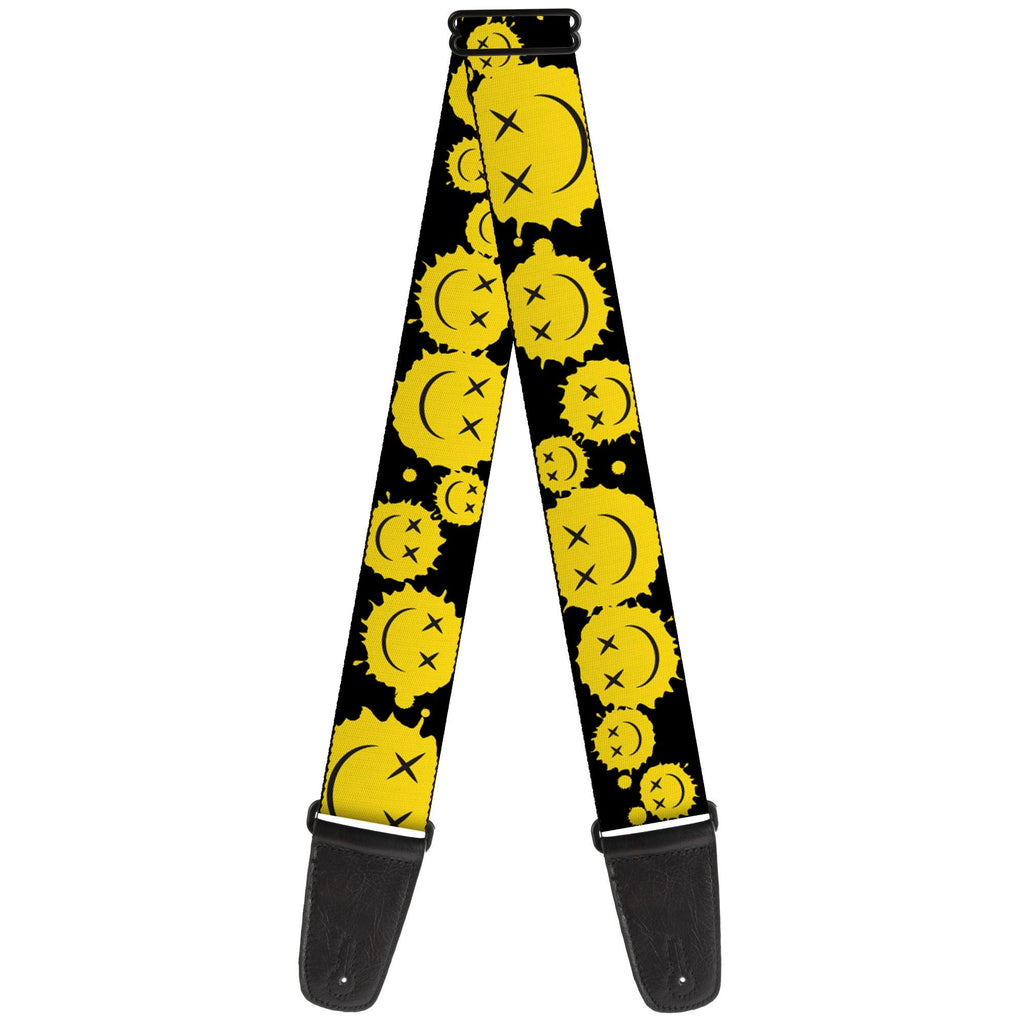 Buy Buckle Down Guitar Strap - Smiley Face Splatter - BD-W39742 at Guitar Crazy
