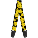Buy Buckle Down Guitar Strap - Smiley Face Splatter - BD-W39742 at Guitar Crazy