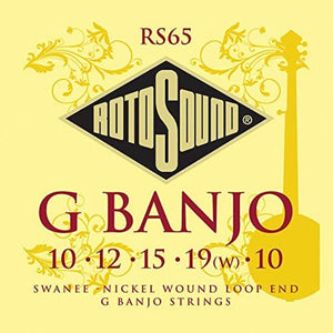 Buy Rotosound 5 string  G Banjo Strings - RS65 at Guitar Crazy
