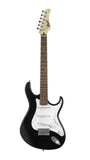 Buy Cort G100-OPB Open Pore Black Electric Guitar at Guitar Crazy