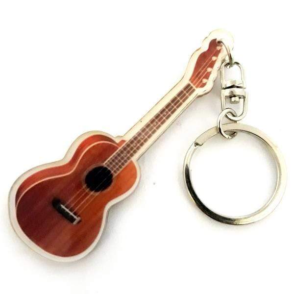 Ukulele Acrylic Keyring Guitar Crazy
