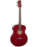 Buy Brunswick BF100R - Grand Auditorium Acoustic Guitar - Red Gloss Finish at Guitar Crazy