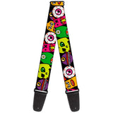Buy Buckle Down Guitar Strap -BD-W31363 - Monsters at Guitar Crazy