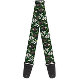 Buy Buckle Down Guitar Strap - Harry Potter Slytherin Logo - BD-WHP164 at Guitar Crazy
