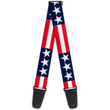 Buckle Down Guitar Strap - Stars & Stripes - BD-W34586