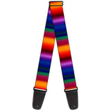 Buy Buckle Down Guitar Strap - Zarape3 Multi Colour at Guitar Crazy