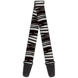 Buy Buckle Down Guitar Strap - Zebra Design - BD-32601 at Guitar Crazy