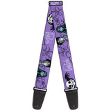 Buy Corpse Bride Victor and Emily Guitar Strap by Buckle Down - BD-WWMV046 at Guitar Crazy