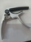 Buy Guitar Trigger Capo - Silver - SOLOSIL at Guitar Crazy