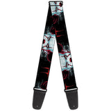 Buy IT Chapter Two Pennywise Guitar Strap by Buckle Down - BD-WIT001 at Guitar Crazy