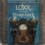 Buy LOXX Strap Lock - Black Skull Edition at Guitar Crazy