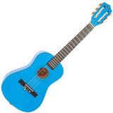 Encore 1/2 Size Blue Kids Starter Nylon Strung Guitar Pack