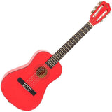 Encore 1/2 Size Red Kids Starter Nylon Strung Guitar Pack