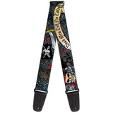 Buckle Down Dead Men Tell No Tales Guitar Strap
