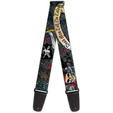 Buy Buckle Down Dead Men Tell No Tales Guitar Strap at Guitar Crazy