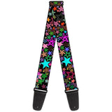 Buy Buckle Down Stargazer Multi Colour Guitar Strap at Guitar Crazy