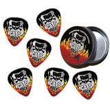 Cats Rock Cat Guitar Picks with FREE Tin