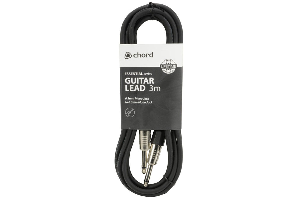 Chord Essential 3m Guitar Cable Guitar Crazy