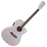 Cort Jade Classic Pastel Pink Open Pore Electro Acoustic Guitar