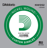 D`Addario NW052 Nickel Wound Electric Guitar Single String