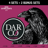 Darco D930 Electric Guitar Strings 6 Pack for the Price of 4