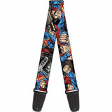 Buy DC Comics Superman Guitar Strap By Buckle Down at Guitar Crazy