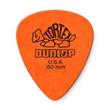 Dunlop 0.60 Orange Tortex Single Guitar Pick