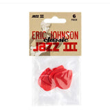 Dunlop Jazz III - Eric Johnson Classic 6 Pack - Nylon Guitar Picks