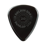 Buy Dunlop Picks - Delrin 500 Prime Grip 2.00mm - Players Pack 12 at Guitar Crazy