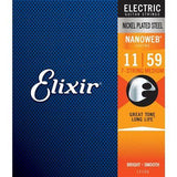 Buy Elixir  Nanoweb 7 String Medium 11 - 59 Electric Guitar Strings 12106 at Guitar Crazy