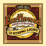 Ernie Ball Earthwood Light 12 String Acoustic Guitar Strings
