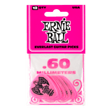Ernie Ball Everlast Guitar Picks - 12 Pack - 0.60mm Gauge