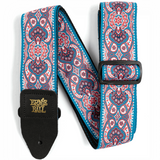 Buy Ernie Ball Pink Paisley Jacquard Guitar Strap at Guitar Crazy