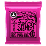 Ernie Ball Super Slinky 3 Set Pack Electric Guitar Strings