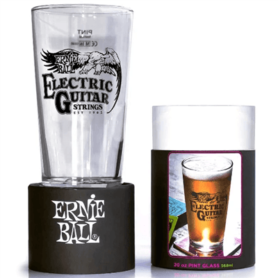 Buy Ernie Ball Vintage Logo Pint Glass at Guitar Crazy