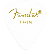 Fender 351 Classic Thin White Pick Pack (12)