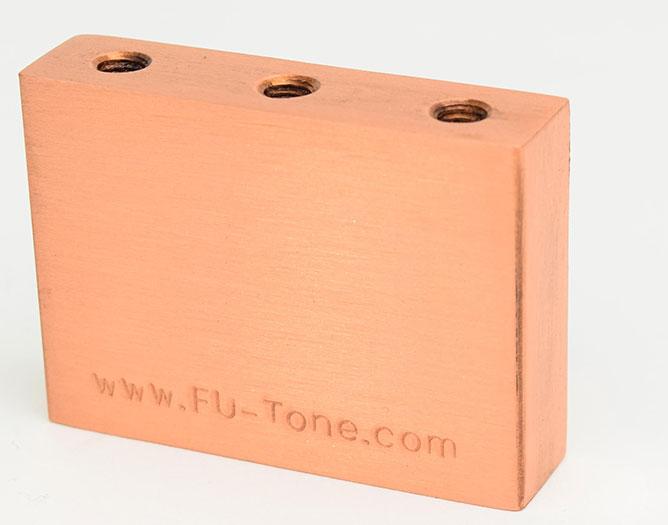 Buy FU Tone 32mm Copper Sustain Big Block for Floyd Rose Tremolo at Guitar Crazy