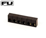 Buy FU Tone 6 Titanium String Lock Insert Blocks - Black at Guitar Crazy