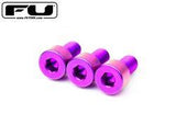 Buy FU Tone Purple Titanium Nut Clamping Screws Set of 3 at Guitar Crazy