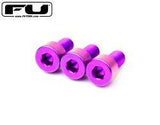 FU Tone Purple Titanium Nut Clamping Screws Set of 3