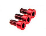 Buy FU Tone Red Titanium Nut Clamping Screws Set of 3 at Guitar Crazy