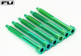 Buy FU Tone Titanium String Lock Screw Set (6)- GREEN at Guitar Crazy