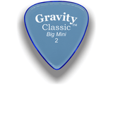 Gravity Guitar Pick Classic Big Mini 2mm Polished