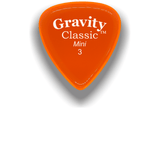 Gravity Guitar Pick Classic Mini 3mm Polished