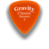 Gravity Guitar Pick Classic Standard 3mm Polished