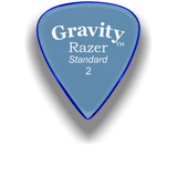 Gravity Guitar Pick Razer Standard 2mm Unpolished