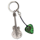 Grover Allman Guitar Shaped Keyring #8 With Pick