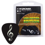 Grover Allman Unlimited Edition - Pearl Treble Clef Multi Pack Guitar Picks