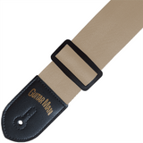 Guitar Man Beige 2" Guitar Strap